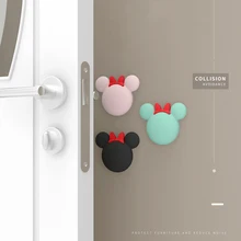 3 шт Дверная ручка амортизирующая Подушка силиконовая Толстая кровать дверь подвесная стена дверной замок защитный чехол детская амортизирующая амортизация