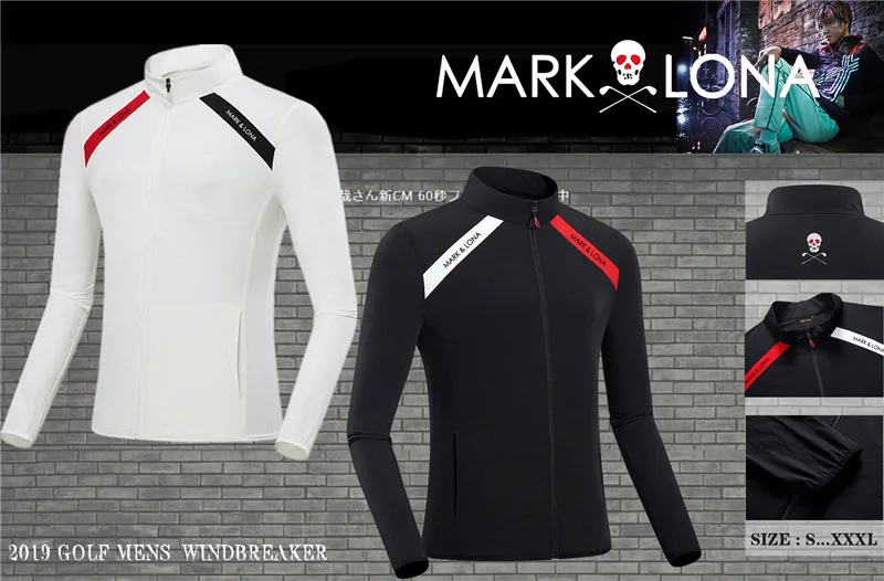 

C.2019 golf apparel men's spring and autumn long-sleeved golf clothes