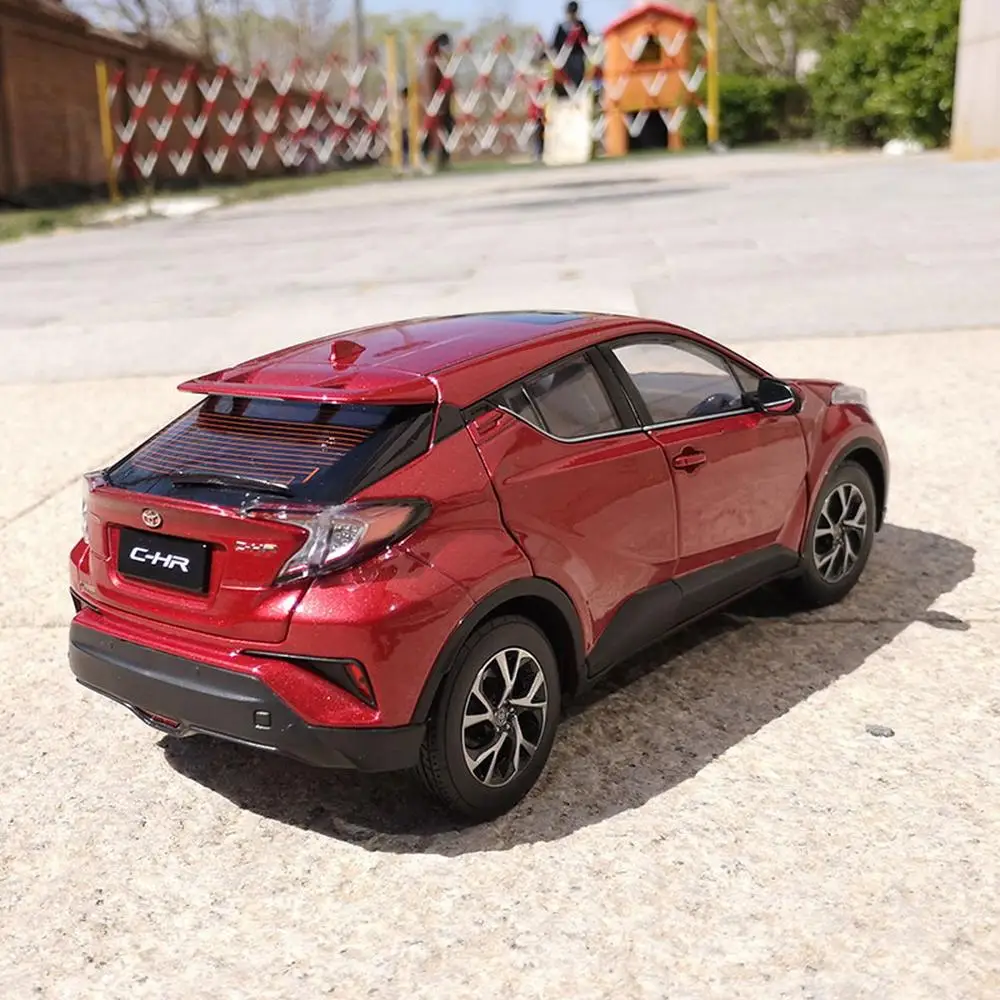 1/18 масштаб Тойота C HR CHR красный литье автомобиля модельные игрушки коллекционные