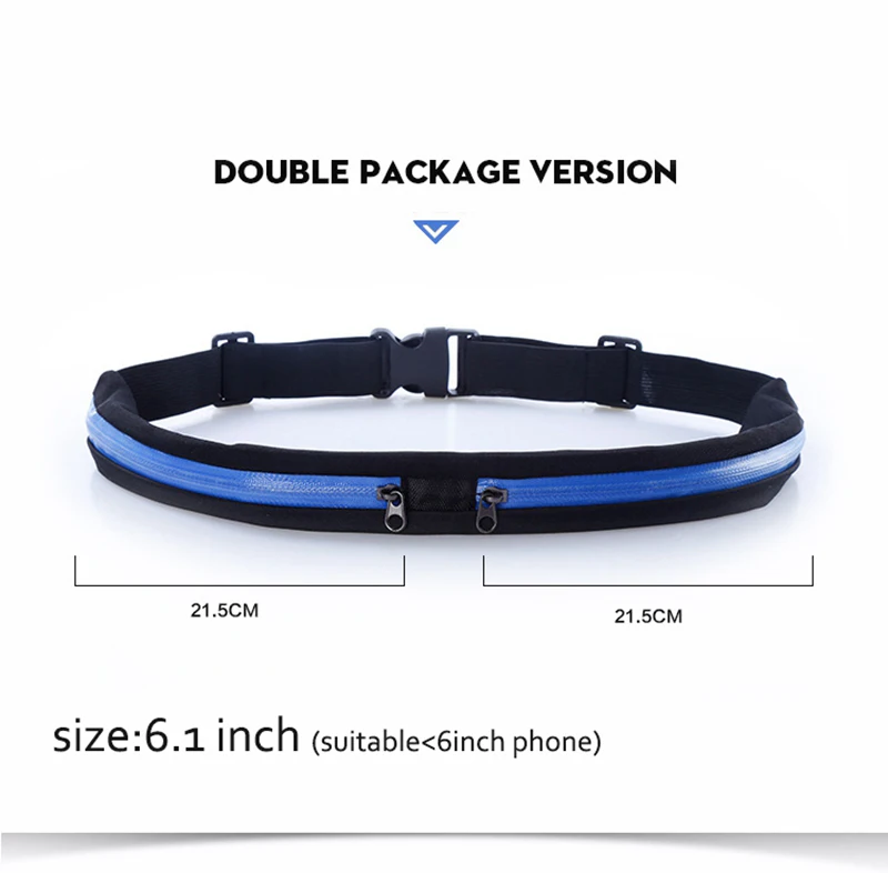 Women's Waterproof Running Belt Bag For Nature Hike Trail Jogging Sports Training Fitness Waist Phone running waist bag waist bag phone waist bag running belt