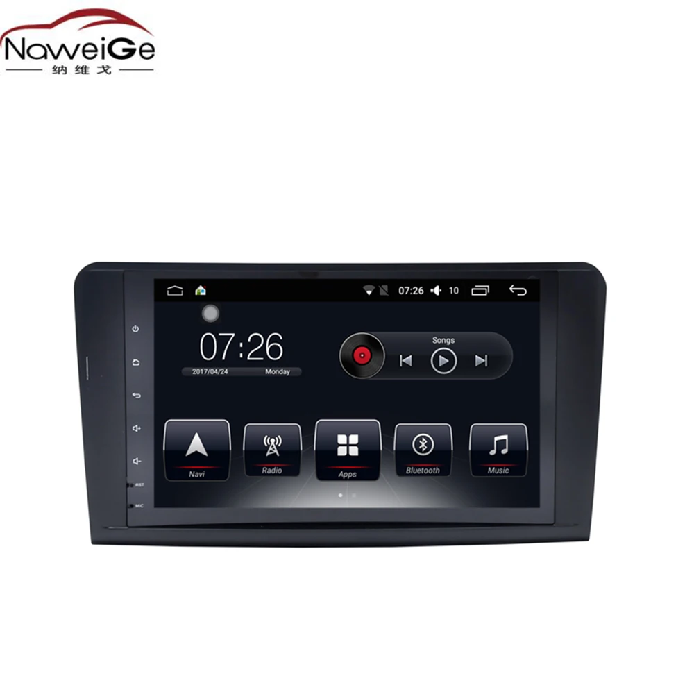 NaweiGe 9 дюймов T30 Android Восьмиядерный 8,1 2+ 32 ГБ Автомобильный dvd для BENZ ML класс без диска Авторадио gps навигация автомобильный мультимедийный