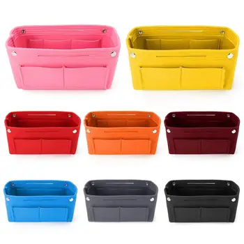

Multifunction Handbag Organizer Purse Insert Bag Felt Fabric Storage Pouch Case