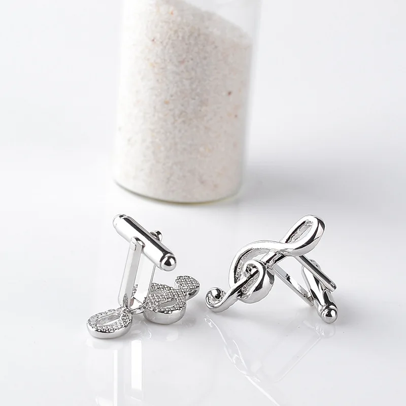 High-Quality-Musical-Note-Tie-Clip-Cufflinks-For-Mens-French-Music-Symbol-Notes-Cuff-Links-In (2)
