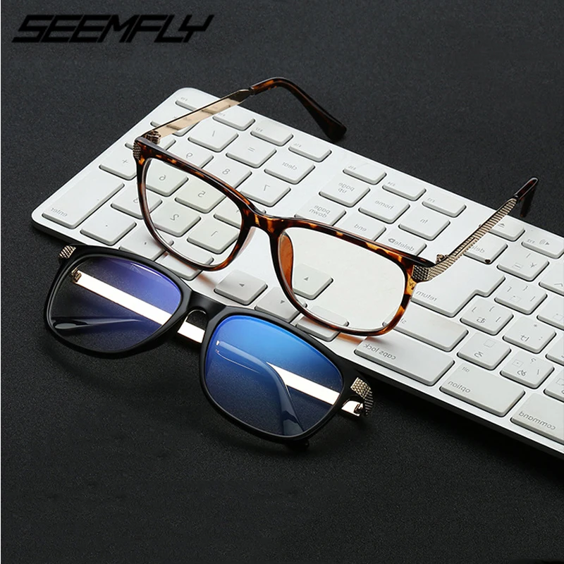 Seemfly, винтажные очки, оправа для женщин, оправа для очков, мужские, ретро очки, прозрачные очки, оптические очки Oculos De Grau