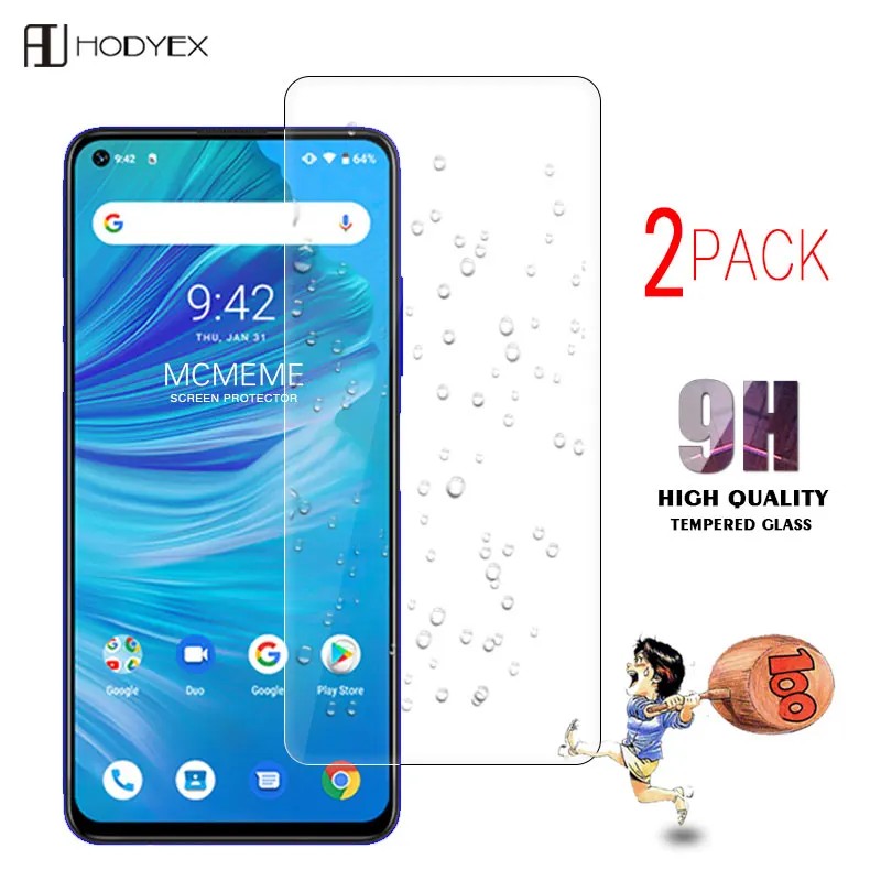 Защитная пленка для экрана телефона UMIDIGI F2 из закаленного стекла 9H ультратонкая