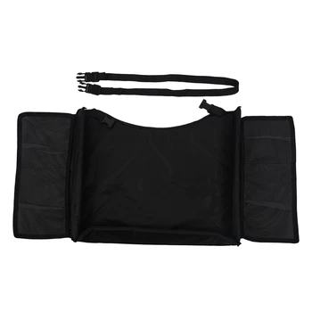 

New Child Car Seat Tray Waterproof Storage Children Toy Holder Tray Desk Infant Stroller Board Table Child Car Seat Tray：black