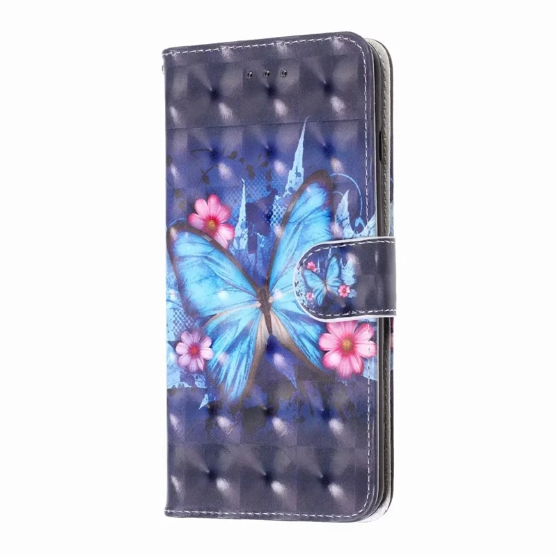 3D кожаный чехол-бумажник для Iphone 11 5,8 6,1 6,5 для samsung Note10 Pro A20E волк кошка кружевное платье с цветочным рисунком любовь чехол "Ананас" 5 шт