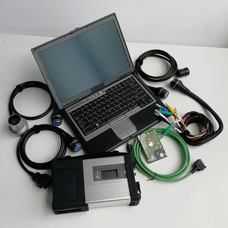 Новая программа программного обеспечения V12/ Das/DTS Monaco8/HHT D630 4G MB STAR C5 SD подключения компактный 5 диагностический инструмент с Wi-Fi для Mercedes