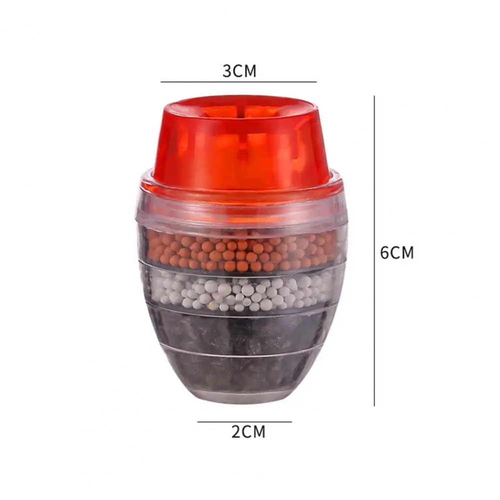 5-Stage Faucet Water Filter Purifier Leak-proof Stone Water Saving Tap Filter Kitchen Faucet Accessory
