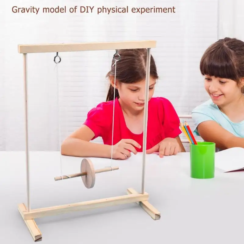 DIY Maxwell колеса игрушки стимулируют визуальное развитие добавили интерес детей студентов гравитационный эксперимент научный образовательный комплект