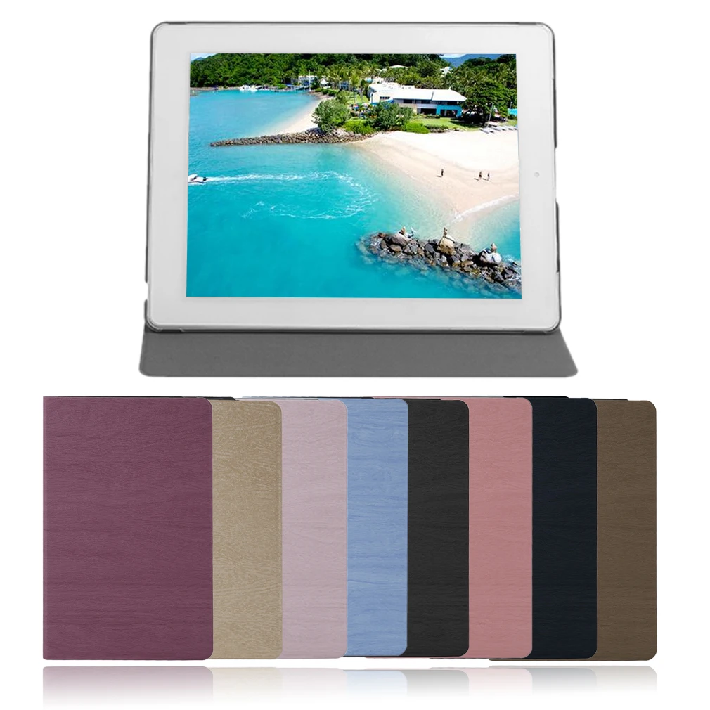 Ультра тонкий чехол для планшета из искусственной кожи с откидной крышкой