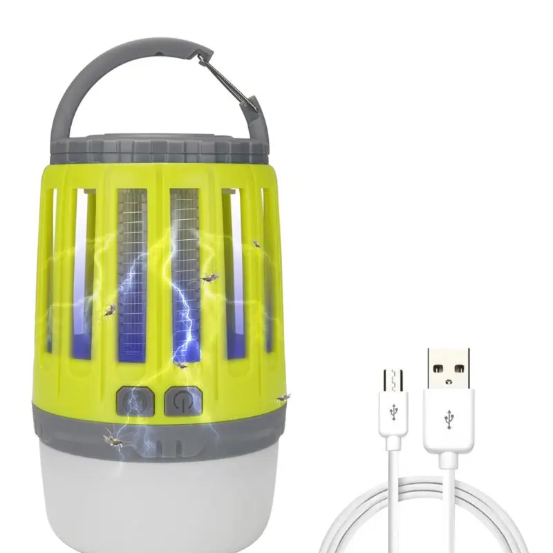 Многофункциональный Водонепроницаемый USB комаров убийца в охотничьем стиле светодиодный Ночной светильник лампа насекомых светильник s уничтожения вредителей