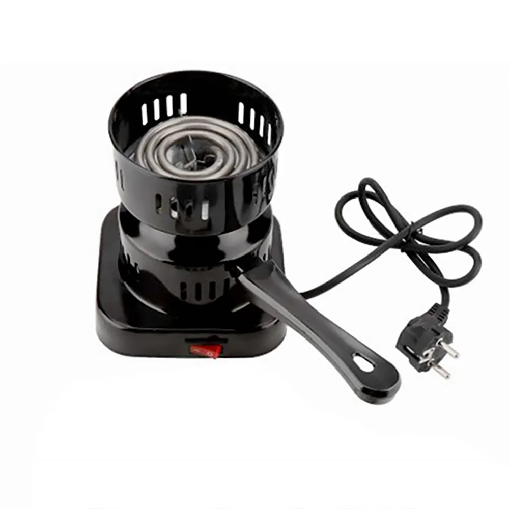 

Shisha Charcoal Stove Camping Equipment 220V/50 Hz 600W Metal Material Efficient Quickly Lighting The Shisha Charcoal EU Plug