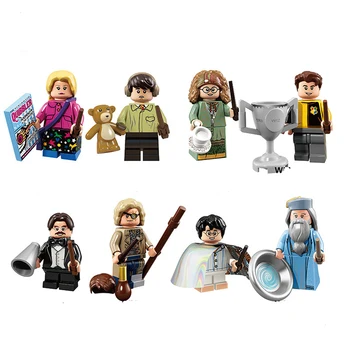 

8/set Potter Doll Action Figures Minifigure Children's Educational Toys Plastic Collective Model Toy for Kids Gift Anime Figure
