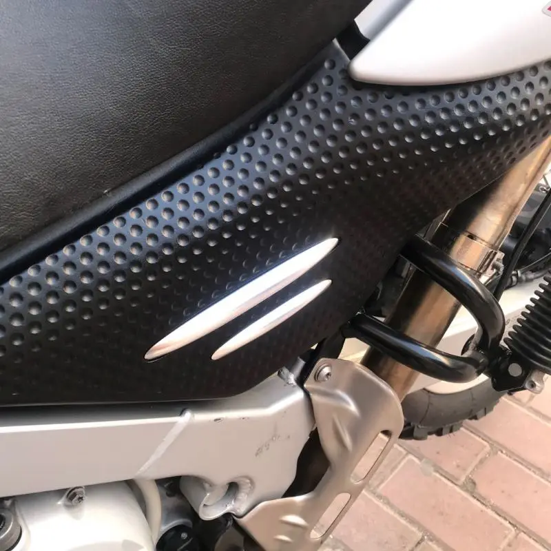 Aluminum alloy CNC fuel tank trim for F650GS / DAKAR [2000-2007]