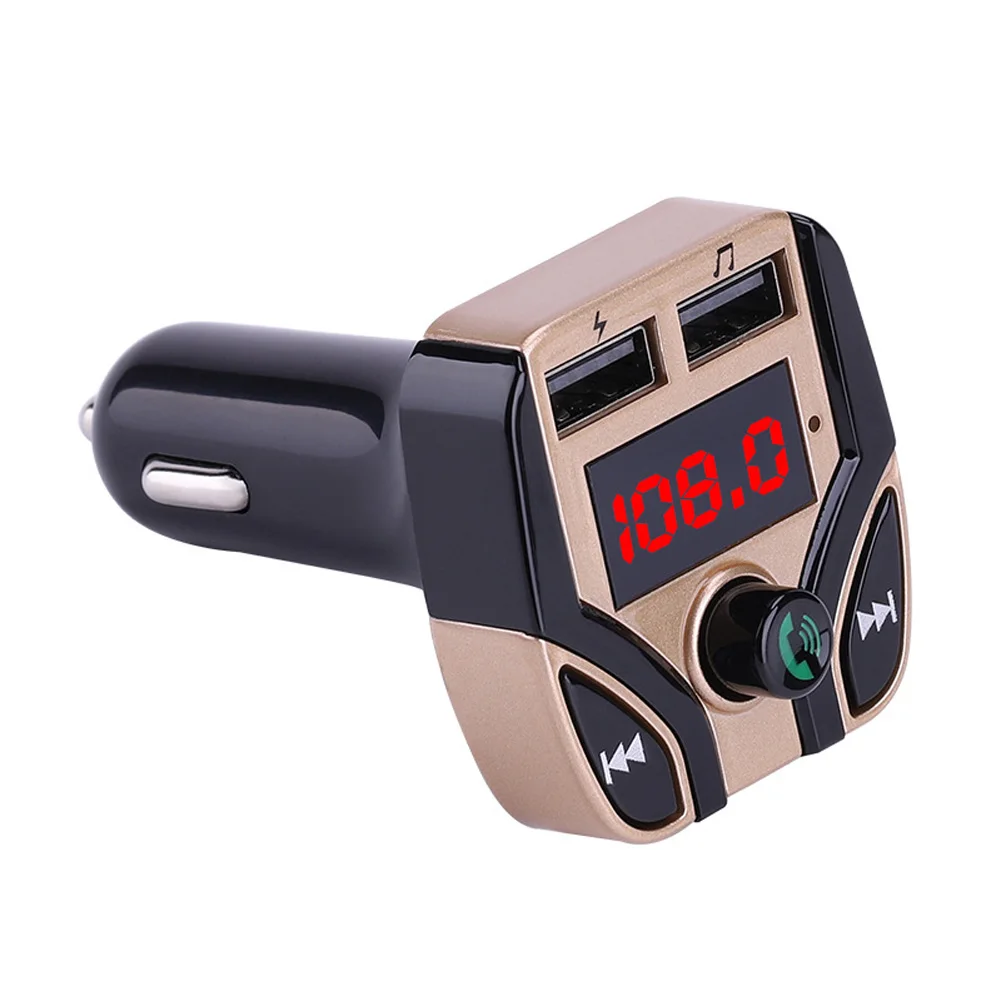 Fm-передатчик Aux Bluetooth Handsfree автомобильный аудио-mp3-плеер с двойным USB зарядным устройством EM88