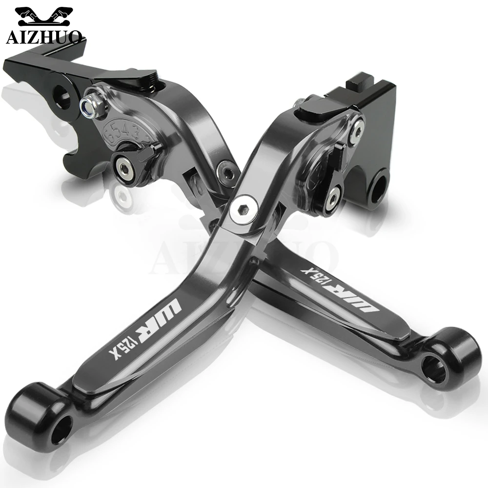 Мотоциклетные ручки Регулируемые сцепные рычаги для YAMAHA WR125X WR125R WR125 R X 125R 125X2012 2013 - Цвет: O