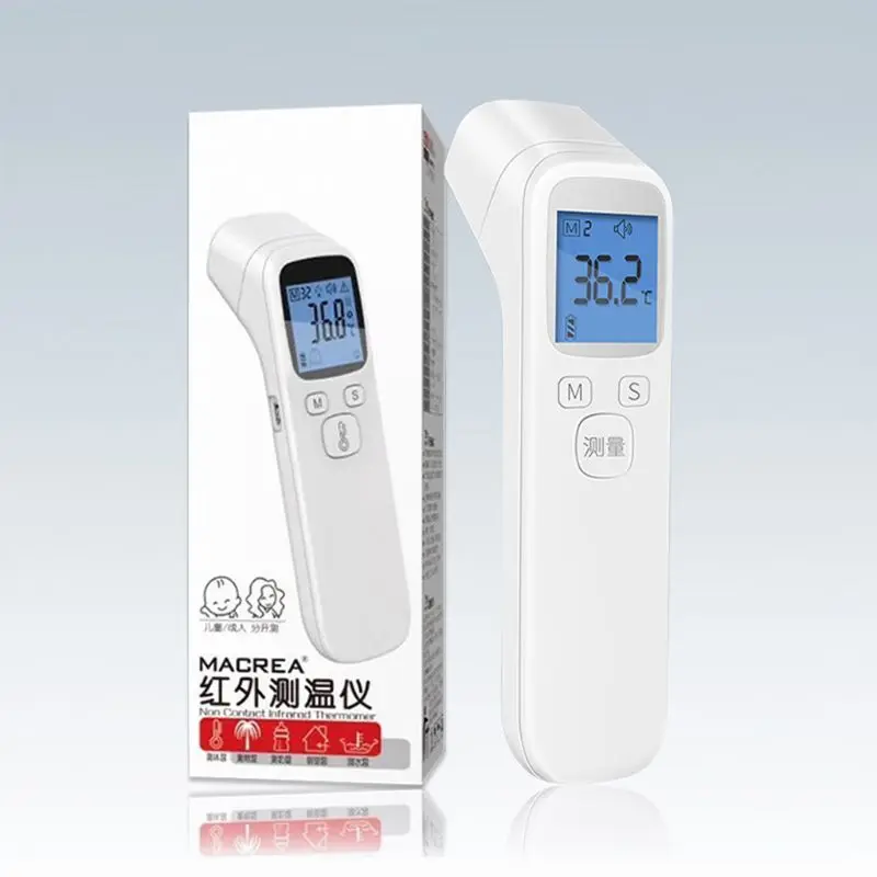 

1 Set LCD Digital Non-contact IR Infrared Thermometer Forehead Body Baby Adult