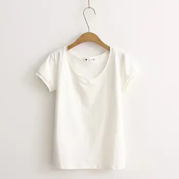 

T Shirt Women New women 2020 tshirts cotton women O-Neck Short Sleeve