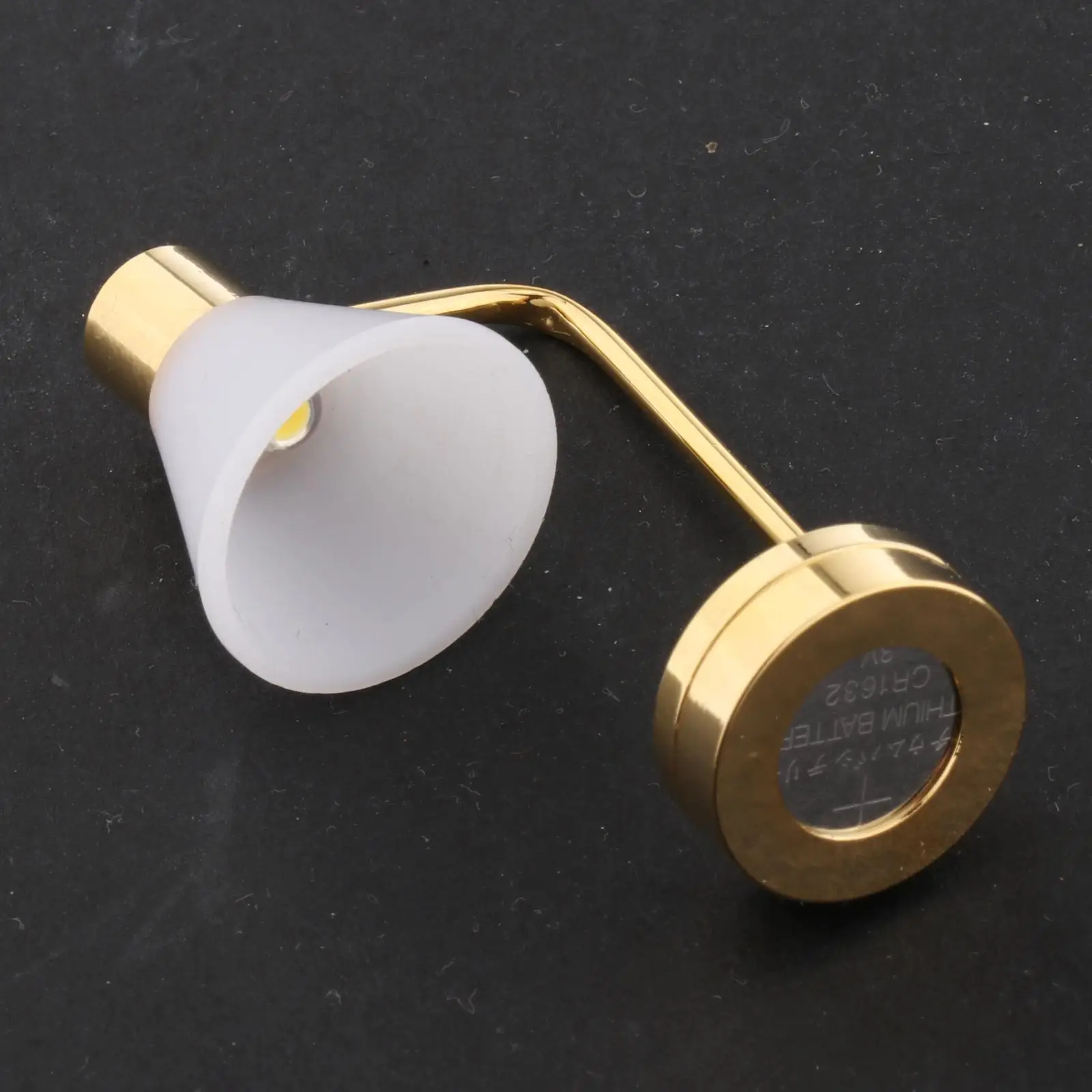 1:12 Mini Floor Lamp Decoration Home Decor Accessory Ceiling Home Battery Operated Dollhouse LED Lamp