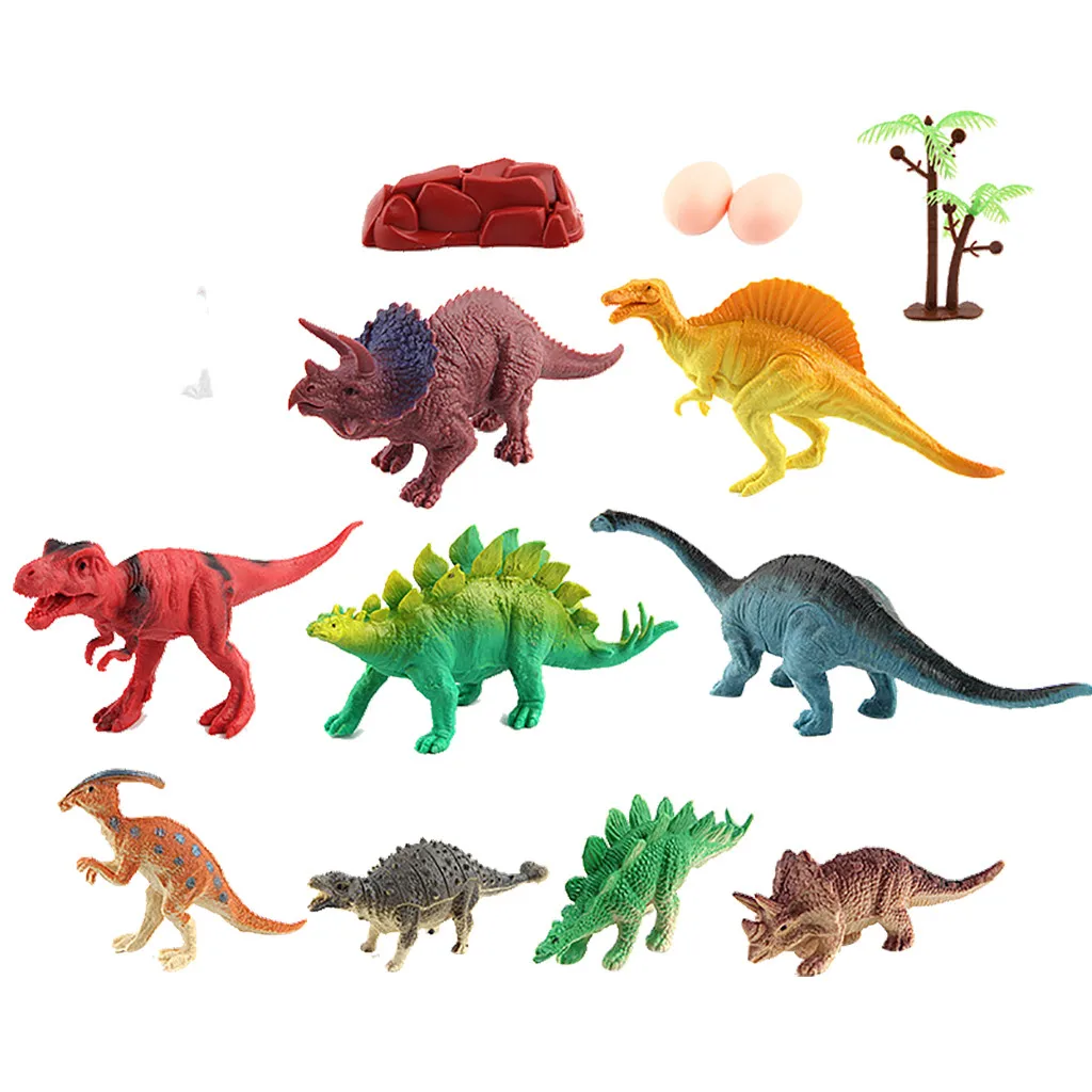 Mini Animals Dinosaur Simulation Eudcation Toy Play Dinosaur Model Action Figures Classic Ancient Collection For Boys#g4