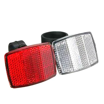 

1 Pcs Bicycle Front Rear Reflective Lens MTB Road Bike Automatic Reflectors Cycling Warning Light Cycling Safety Accessories