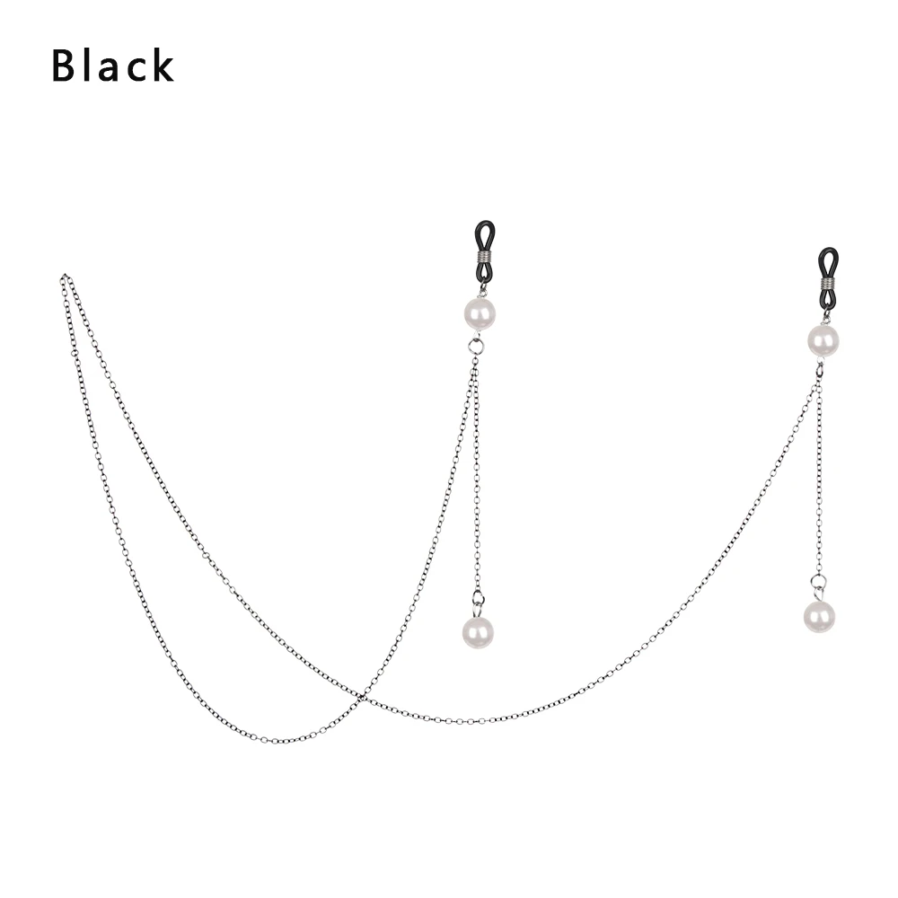 1Pcs Eyeglasses Chains for Women Metal Sunglasses Reading Glasses Cords Vintage Glasses Holder Strap Lanyards Eyewear Necklace - Цвет: 85cm