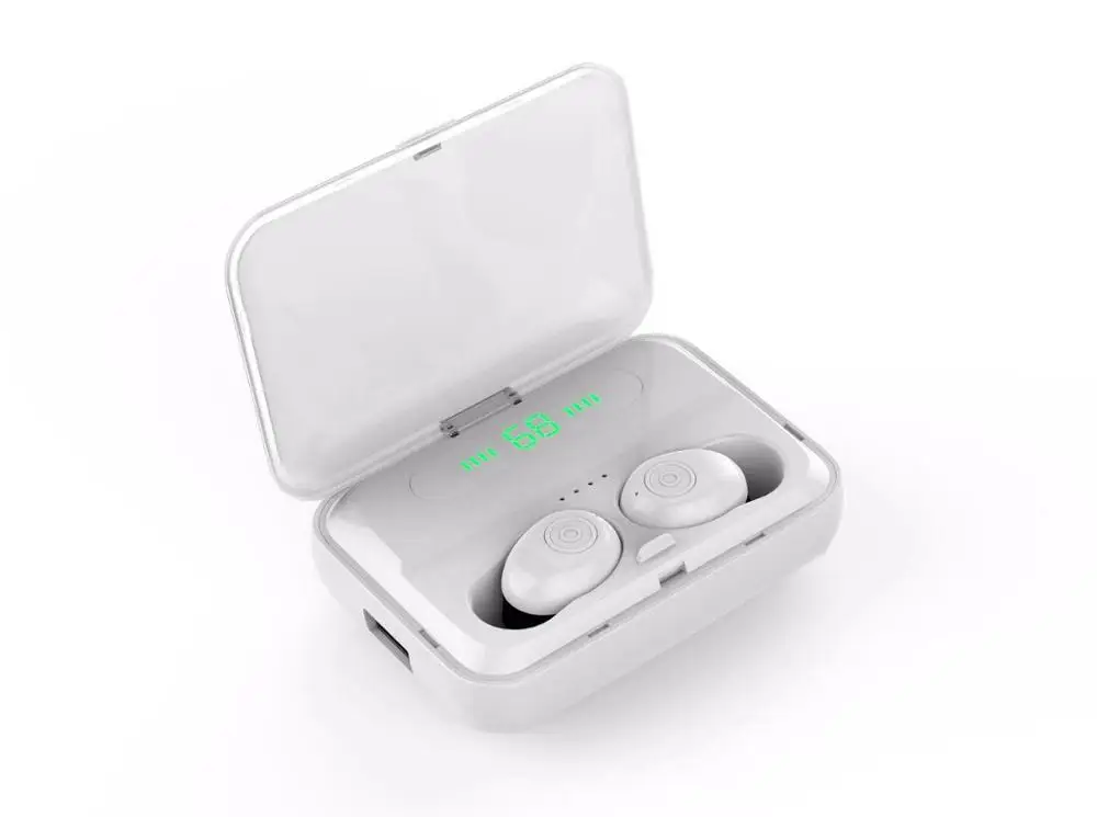 F9 F9 TWS мини наушники двойные наушники Bluetooth гарнитуры Наушники Беспроводные наушники для iphone Xiaomi huawei LG - Цвет: F9