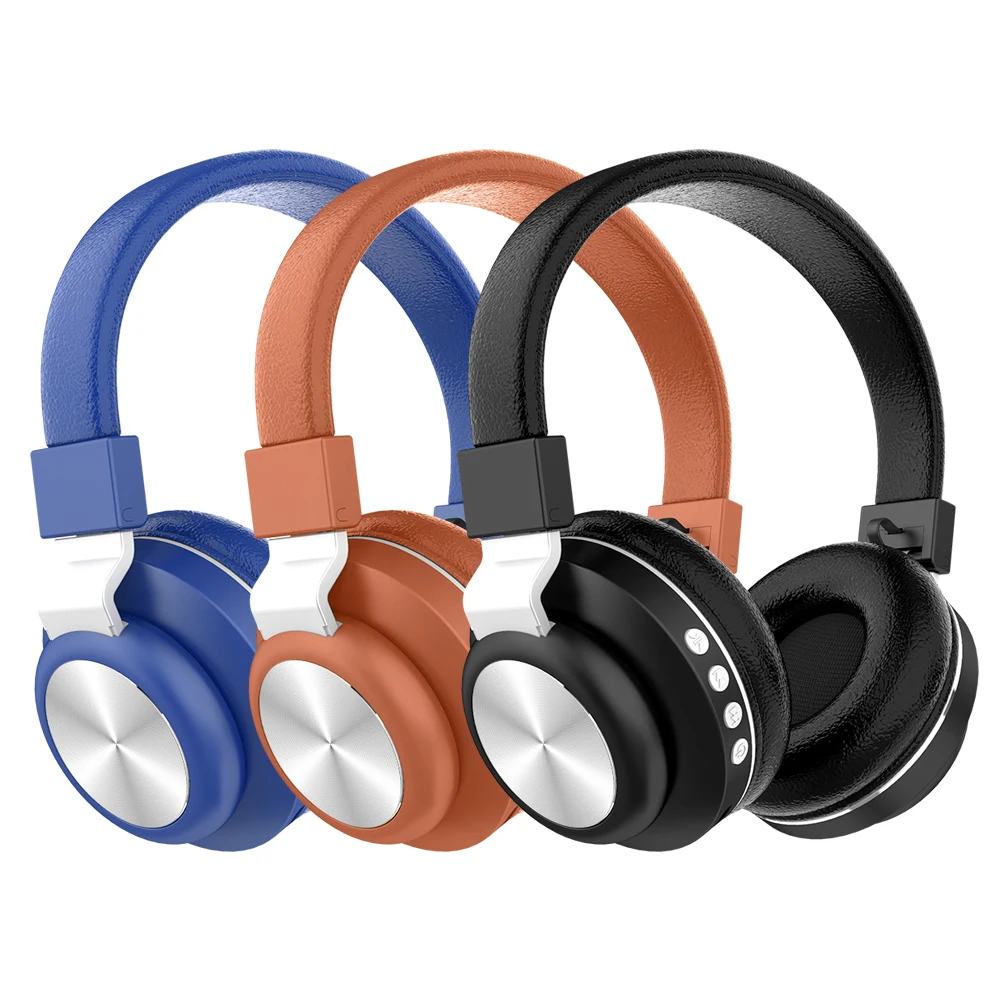 Беспроводные наушники с Bluetooth, складная игровая гарнитура, Hi-Fi, глубокий бас, музыкальная повязка на голову, наушники со слотом для карт памяти TF