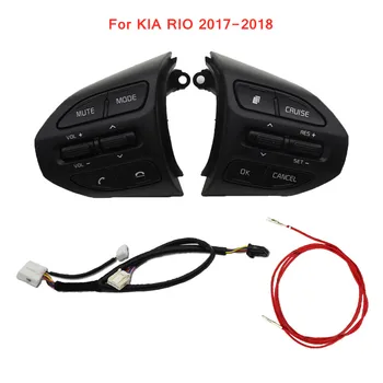 

Cruise Control Button On The Steering Wheel For KIA K2 RIO 2017 2018 2019 X LING RIO 4 Bluetooth Phone Volume Switch