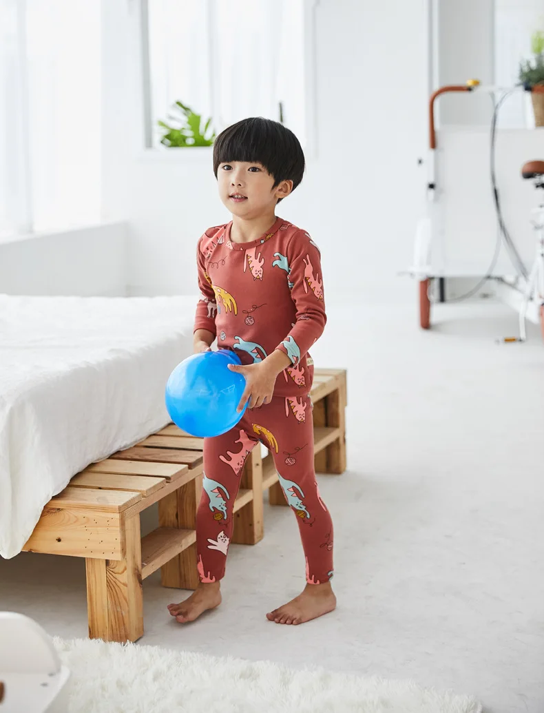 New Kids Autumn and Winter Children's Home Clothing Cotton Nightwear boys pajamas kids