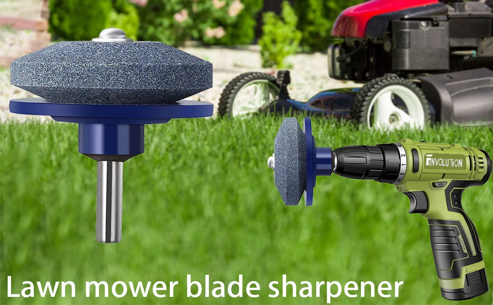 lawn mower blade sharpener
