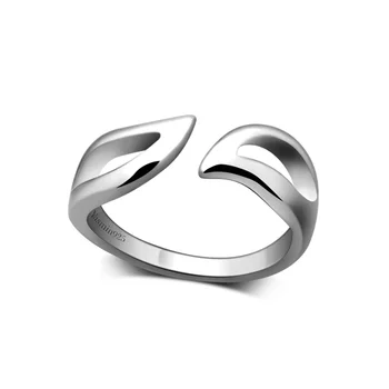 

Simple Women Chinese knot Real 925 Sterling Silver Rings For Wedding Jewelry Accessory Fine Gift Rings Silver Jewelry