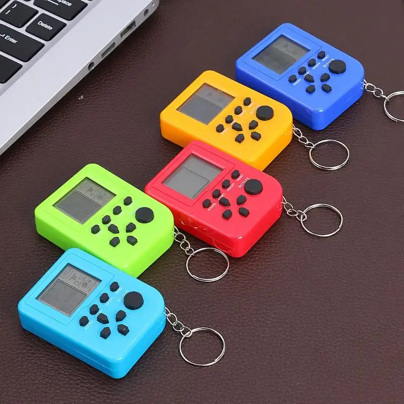 

Mini Nostalgic LCD Console Handheld 26 in 1 Game Player for Gift w/Keychain Support Dropshipping