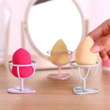 

Portable Size Makeup Sponge Holder Small Size Stable Cosmetic Beauty Puff Shelf Drying Rack Make Up Storage Tool