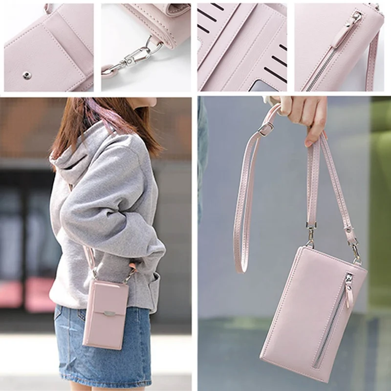 Multifunctional Fashion Wallet High-capacity Phone Package Useful Card Holder Long Student Wallet