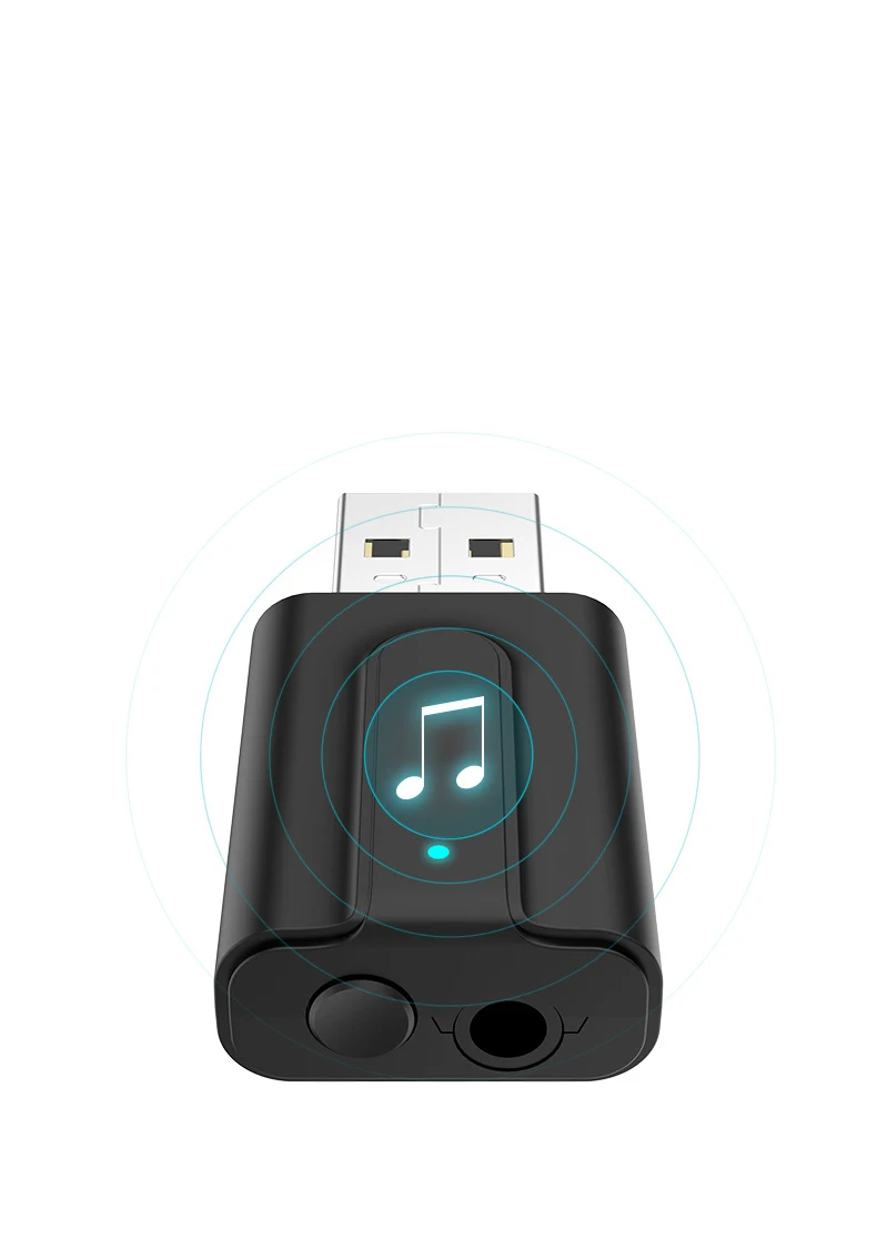 5,0 Bluetooth передатчик приемник ТВ 2 в 1 3,5 мм AUX HIFI стерео аудио USB беспроводной мини-адаптер для колонок автомобиля ПК