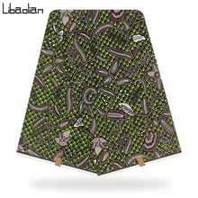 Замечательная африканская одежда хлопок ткань красивый африканский принт настоящий голландский воск ткань Анкара настоящий воск блок печати ткань F910-31