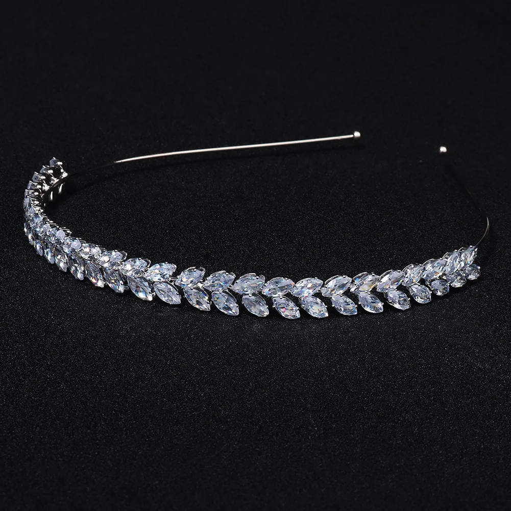 Cubic Zircon Hair Hoop Headbands for Women Hair Accessories Crown Wedding Bridal Jewelry Party Headpiece Gift Miallo hair accessory jewelry accessories hair headdress bridal headwear hair band crown