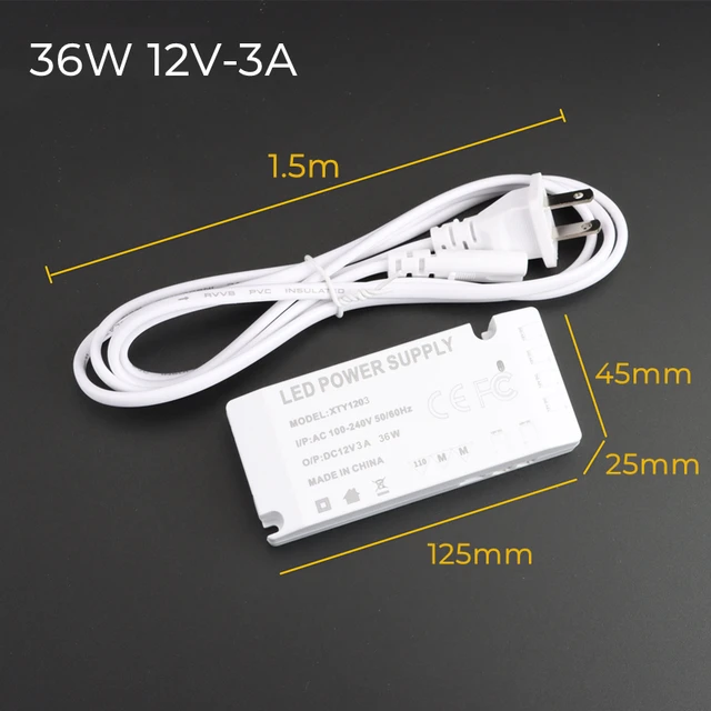 30/40/50cm LED Strip Cabinet Splint Lamps Hidden Doule Side Glow Aluminum Profiles 18mm Wood Board Layer Linear Bar Strip Lights 36W Transformer