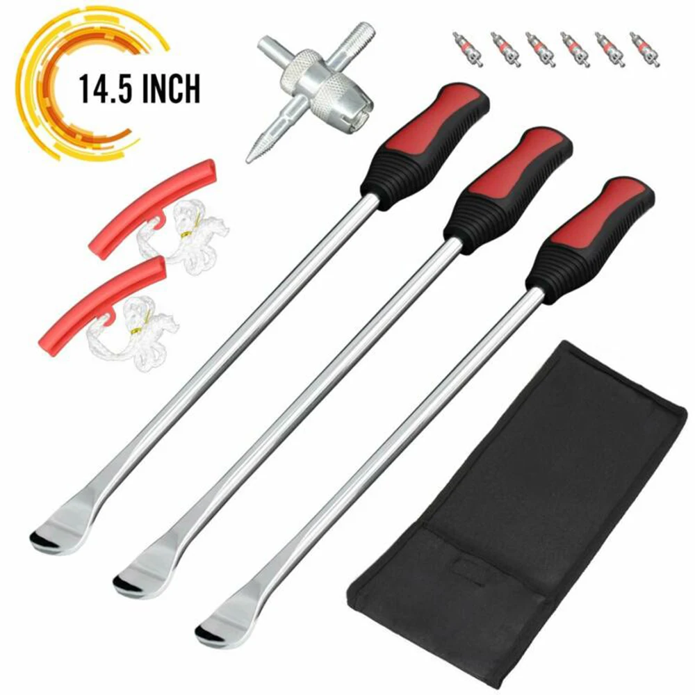 

Motorbike Motor Bike Tire Spoons Lever Iron Tool Set Kit Motorcycle Bike Professional Tyre Change Set Motorcycle Bike Parts