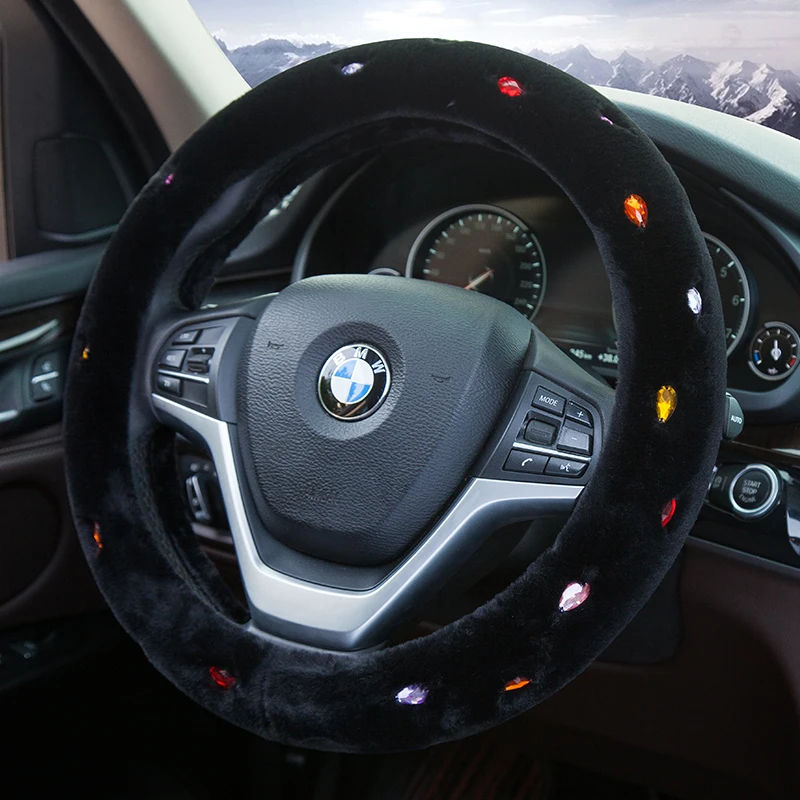Зимний чехол на руль Lifan, Maiwei 820 xuanlang X50 Letu X60 X80, специально для зимних плюшевых ручек - Название цвета: 1915