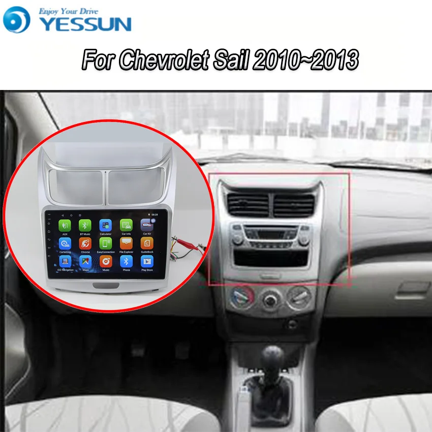 Yessun для Buick SAIL 2010 ~ 2013 Android 8 0 мультимедийный плеер система автомобильное радио