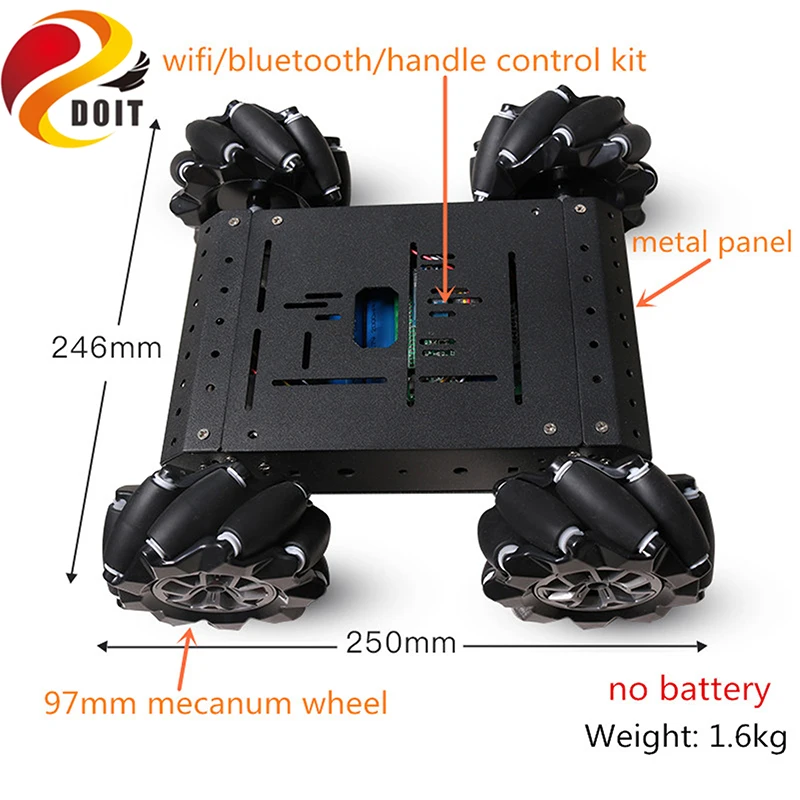 mecanum wheels arduino code