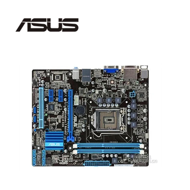 Материнская плата для настольного компьютера ASUS P8H61-M PLUS V2 LGA 1155 DDR3 Intel H61 P8H61