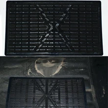 Коврик с педалью, Водонепроницаемые Винты, набор аксессуаров, набор, универсальный автомобильный пол, противоскользящая подножка