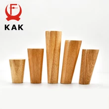 KAK 4pcs Solid Wood Furniture Leg Table Feets Wooden Cabinet Table Legs Fashion Furniture Hardware Replacement for Sofa Bed Furniture Parts KAK 4pcs Solid Wood Furniture Leg Table Feets Wooden Cabinet Table Legs Fashion Furniture Hardware Replacement for Sofa Bed Furniture Parts