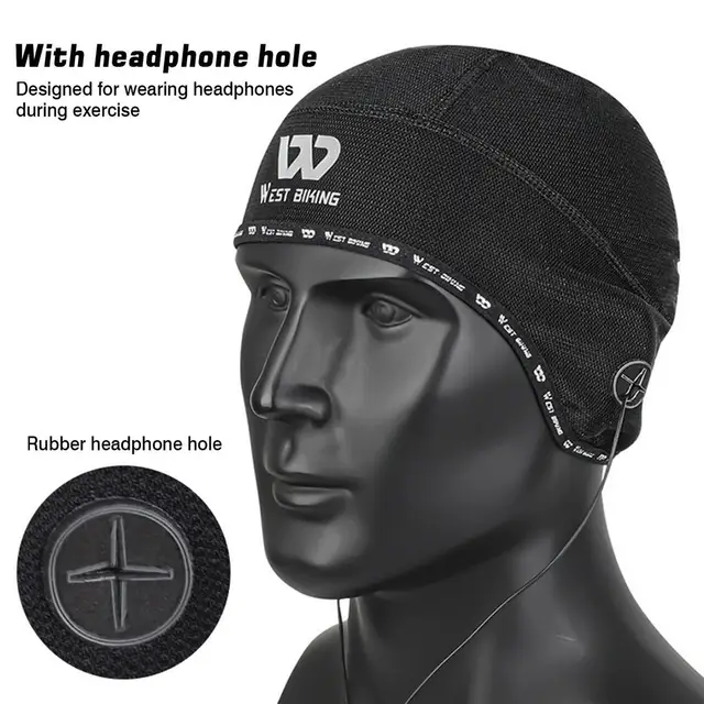 Topi Tengkorak Lapisan Helm Beanie 
