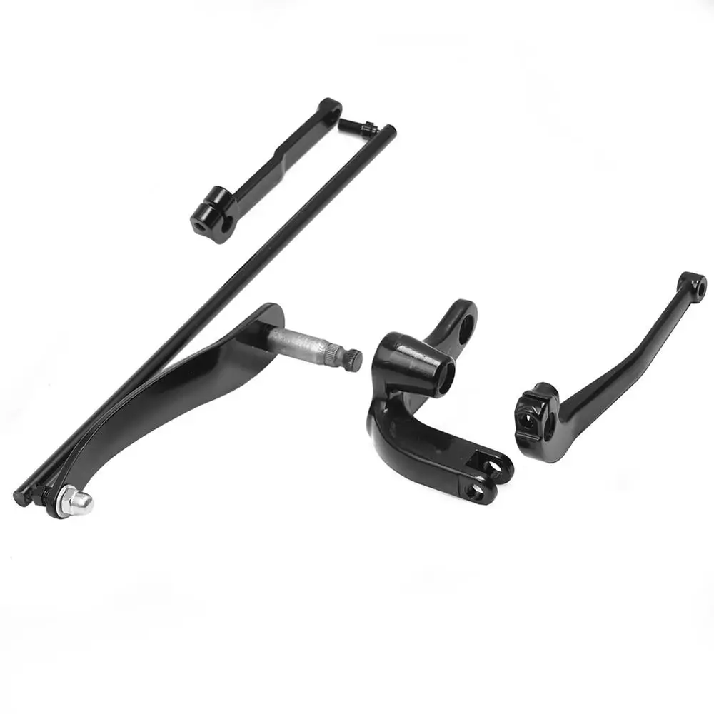 

Motorcycle Black Forward Controls Complete Kit Pegs& Levers& Linkages Fit For Harley FXD Dyna Super Glide 06-10 FXDB 07-13
