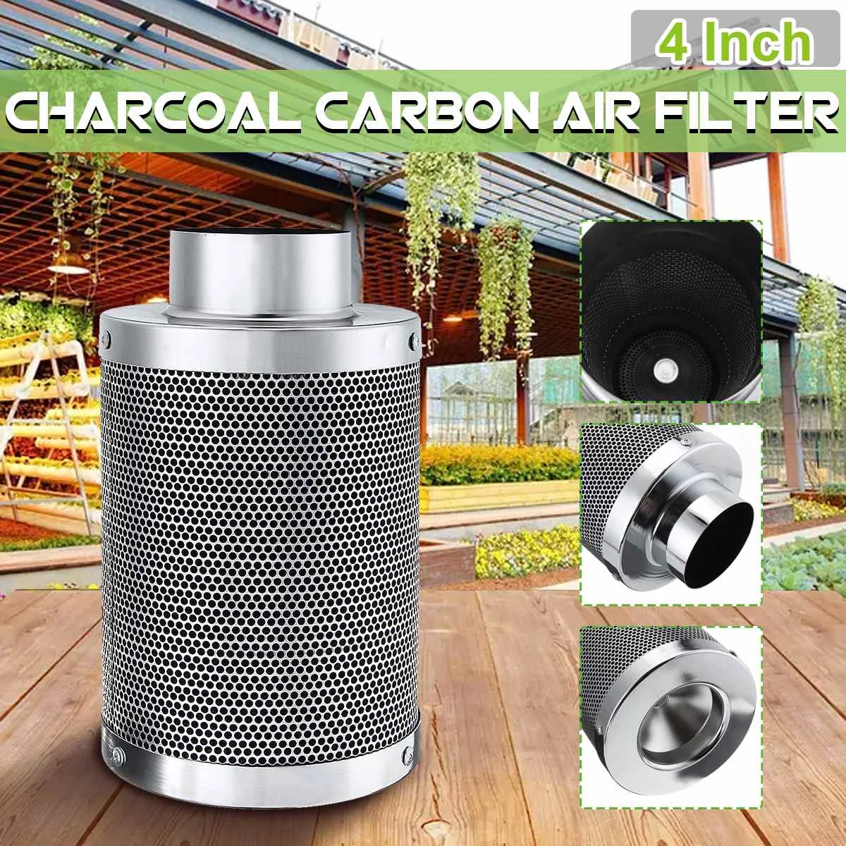 Carbon Air Filter Hydroponic Indoor Plant Garden Grow Tent Ventilation Activated Carbon Air Purifier Greenhouse Vegetables Plant Buy At The Price Of 29 44 In Aliexpress Com Imall Com